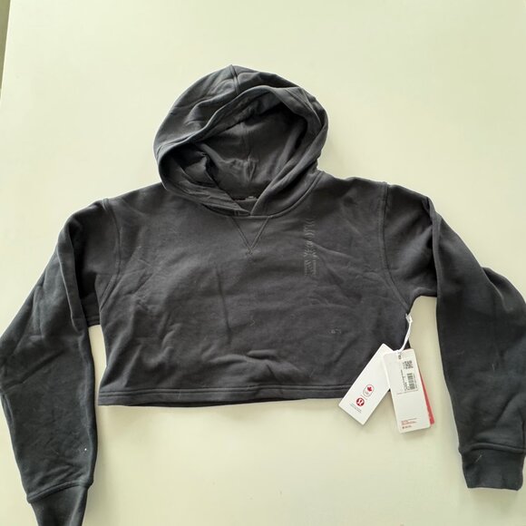NWT lululemon Team Canada All Yours Cropped Hoodie *COC Logo Sz 8 - Picture 4 of 6